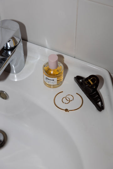 Ivy Pearl Hoop - Creolen (wasserfest)