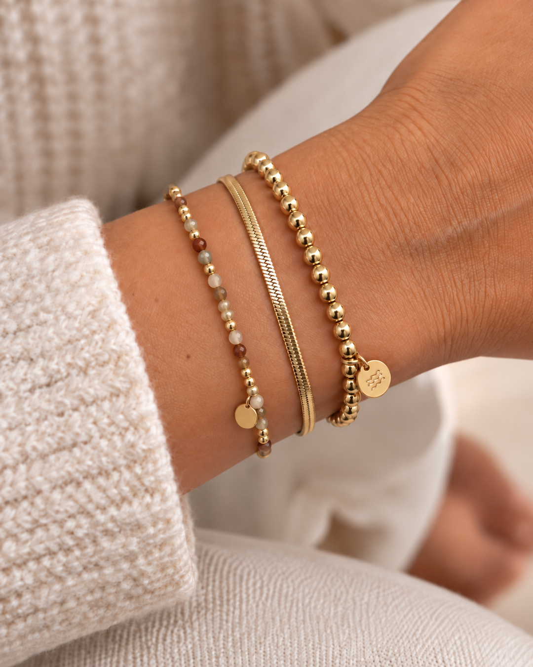 Everyday Amélie Sahara Sia Bracelet - Armschmuck Set (wasserfest)