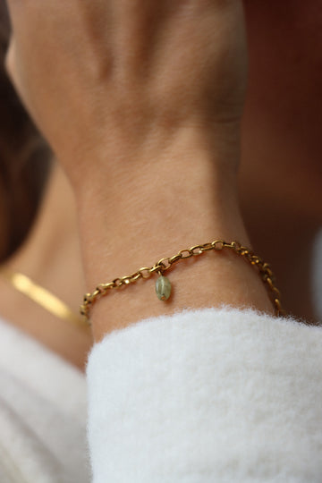 Personalized Fiona Boho Stones Bracelet - Armkette (wasserfest)