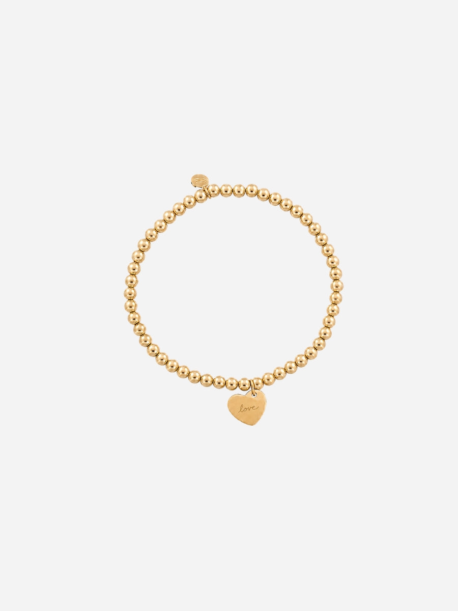 Sia Heart Tag Bracelet - Armkette (wasserfest)