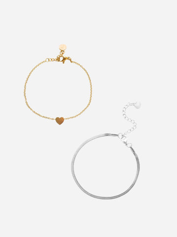 Everyday True Love Amélie Bracelet - Armschmuck Set (wasserfest)