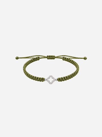 Karma Shiny Clover Bracelet - Armkette (wasserfest)