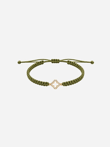 Karma Shiny Clover Bracelet - Armkette (wasserfest)