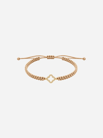 Karma Shiny Clover Bracelet - Armkette (wasserfest)