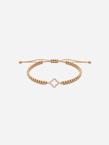 Karma Shiny Clover Bracelet - Armkette (wasserfest)