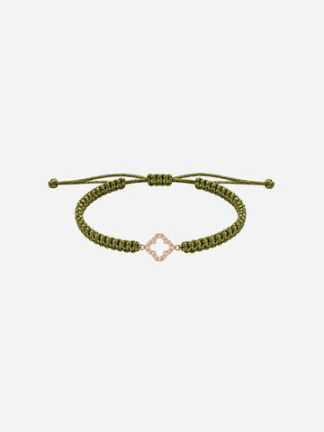 Karma Shiny Clover Bracelet - Armkette (wasserfest)