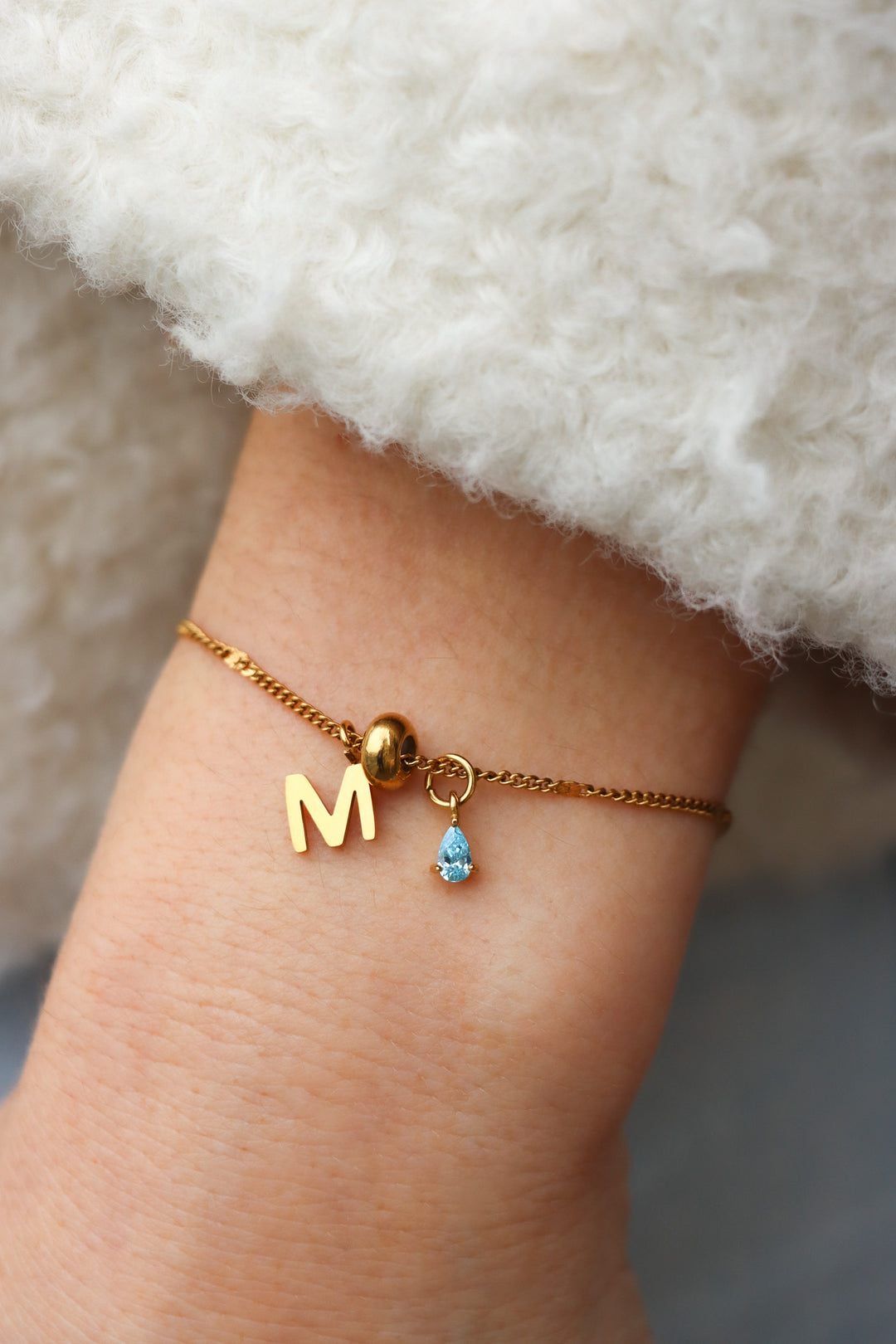 Personalized Mila Bracelet - Armkette (wasserfest)