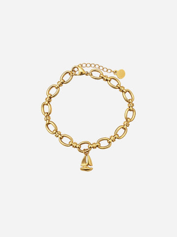 Personalized Freya Sailboat Bracelet - Armkette (Wasserfest)