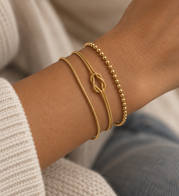 Everyday Endless Knot Bracelet - Armschmuck Set (wasserfest)