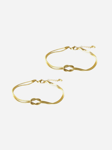 Endless Knot Bracelet - Friendship Set (Wasserfest)