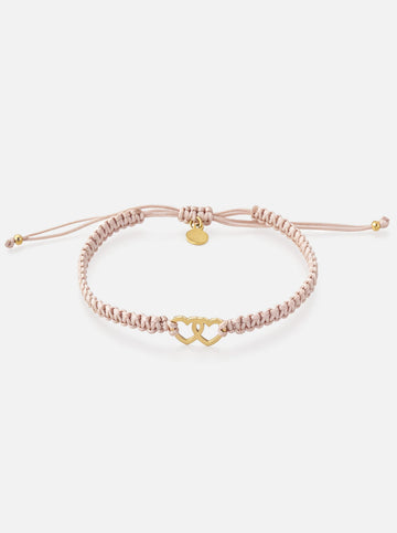 Karma Connected Heart Bracelet - Armkette (wasserfest)