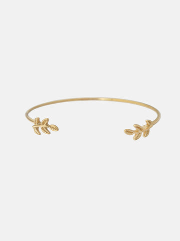 Leaf Bangle - Armreif (wasserfest)