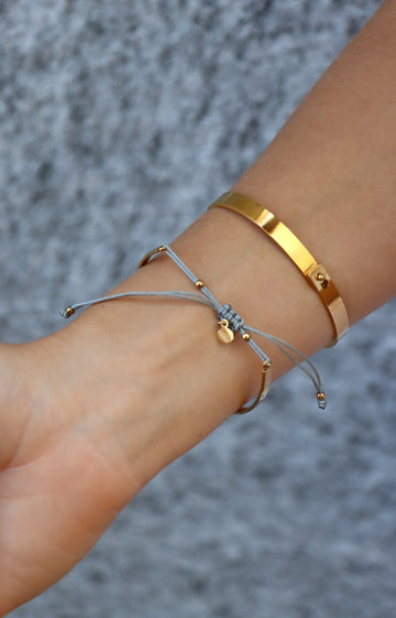 Karma Bangle - Armreif (wasserfest)