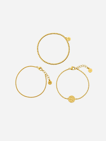 Everyday Sia Coin Bracelet - Armschmuck Set (wasserfest)