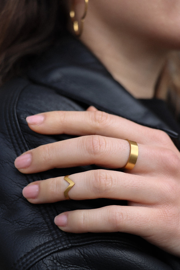 Arrow Ring - Fingerring (wasserfest)