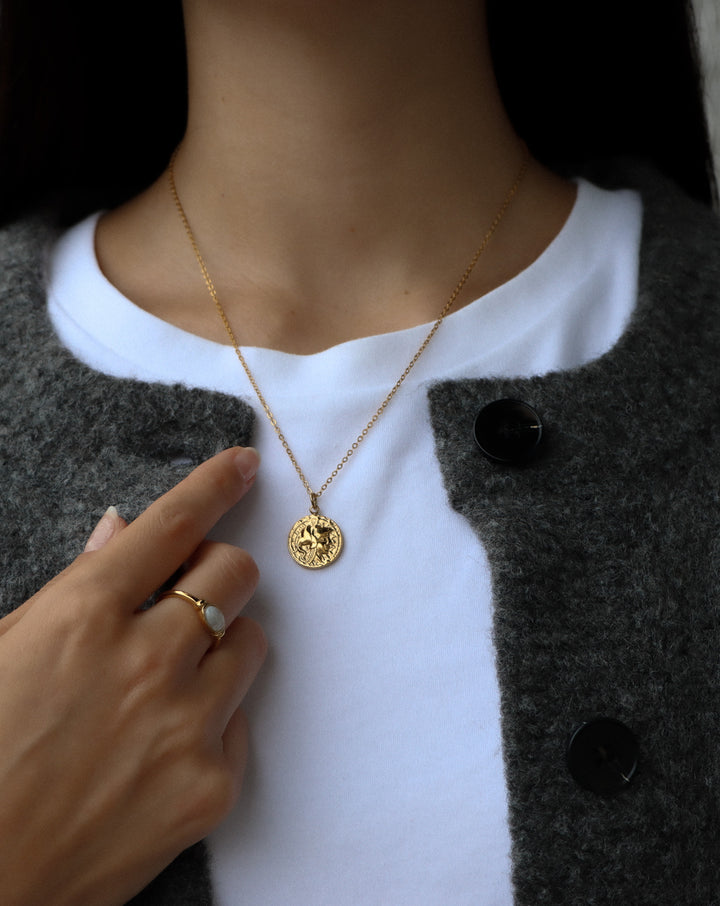 Big Athene Necklace - Halskette (wasserfest)