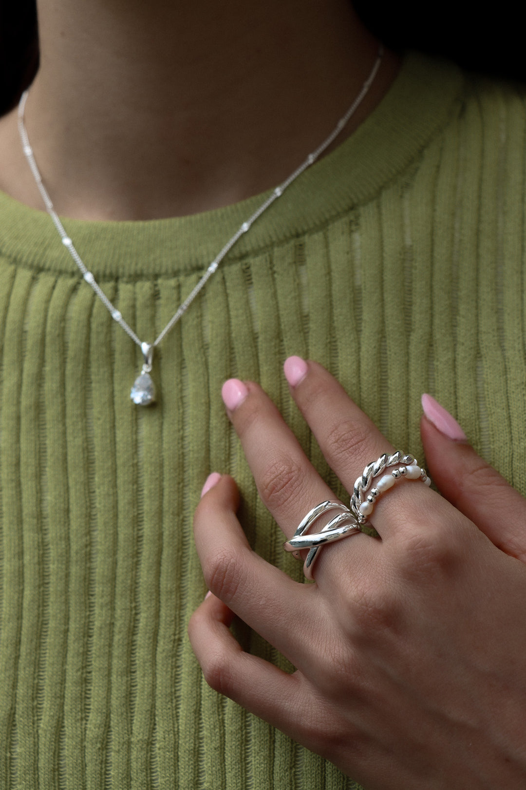 Anna Ring - Fingerring (wasserfest)