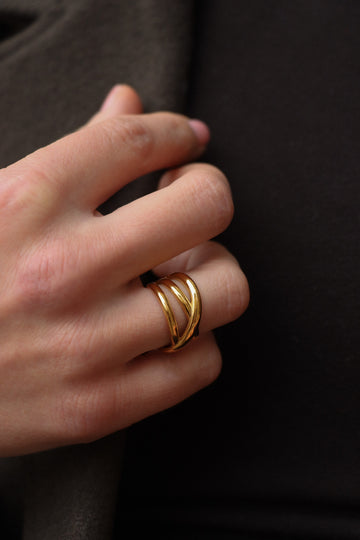 Audrey Ring - Fingerring (wasserfest)
