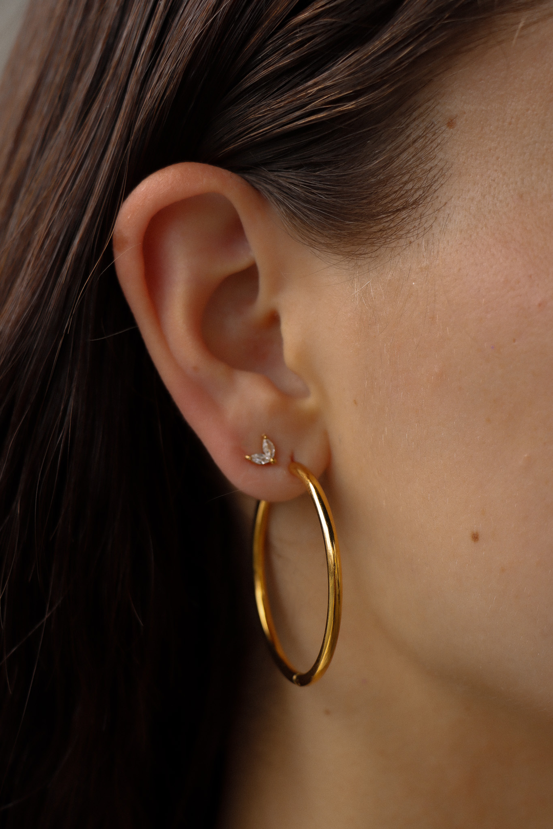 Ava Infinity Hoop - Creolen (wasserfest)