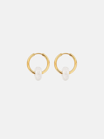 Personalized Ava Infinity Mini Stonut Hoop - Creolen (wasserfest)