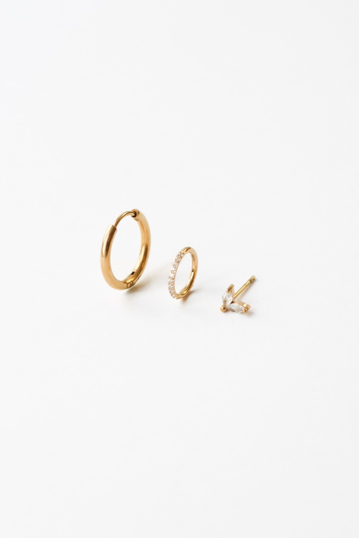 Ava Millie Butterfly - Earstacking Set (wasserfest)