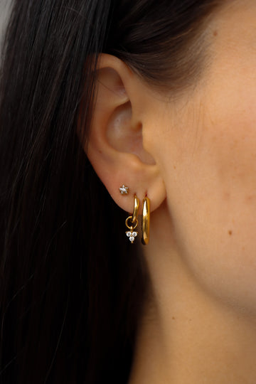 Shiny Star Stud - Ohrstecker (wasserfest)