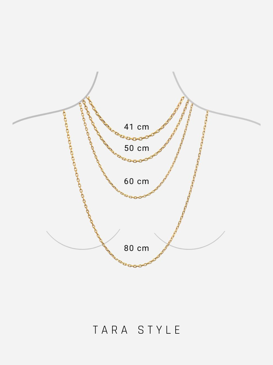 Basic Chain Necklace - Halskette (wasserfest)
