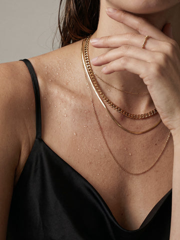 Basic Chain Necklace - Halskette (wasserfest)