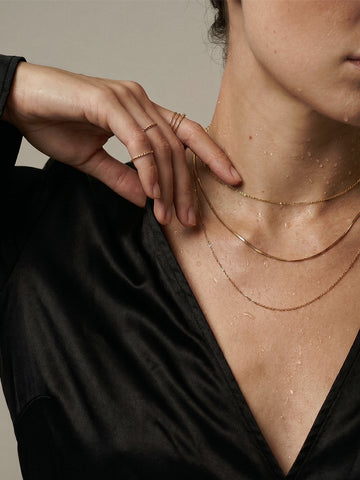 Basic Chain Necklace - Halskette (wasserfest)