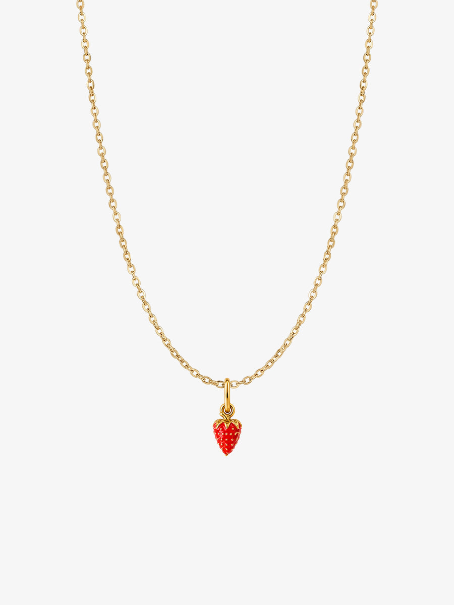 Strawberry Basic Chain - Halskette Kinder (wasserfest)