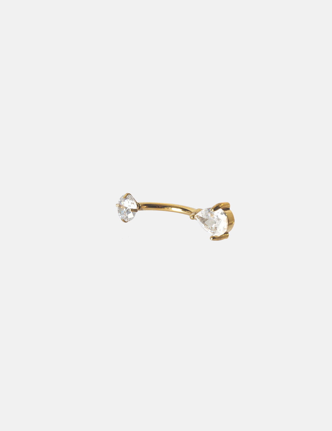 Shiny Drop Bauchnabel Piercing (wasserfest)