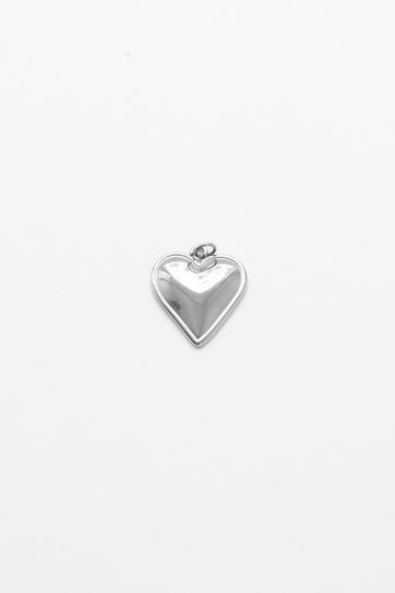 Personalized Big Heart Charm - Anhänger (wasserfest)