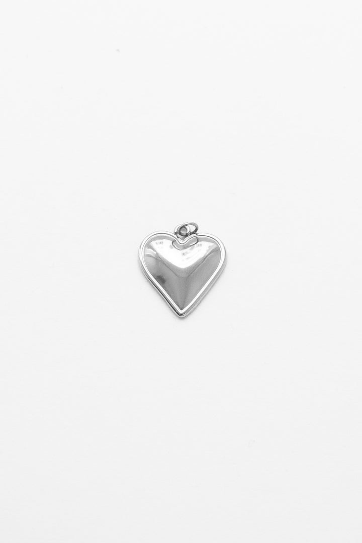 Personalized Big Heart Charm - Anhänger (wasserfest)