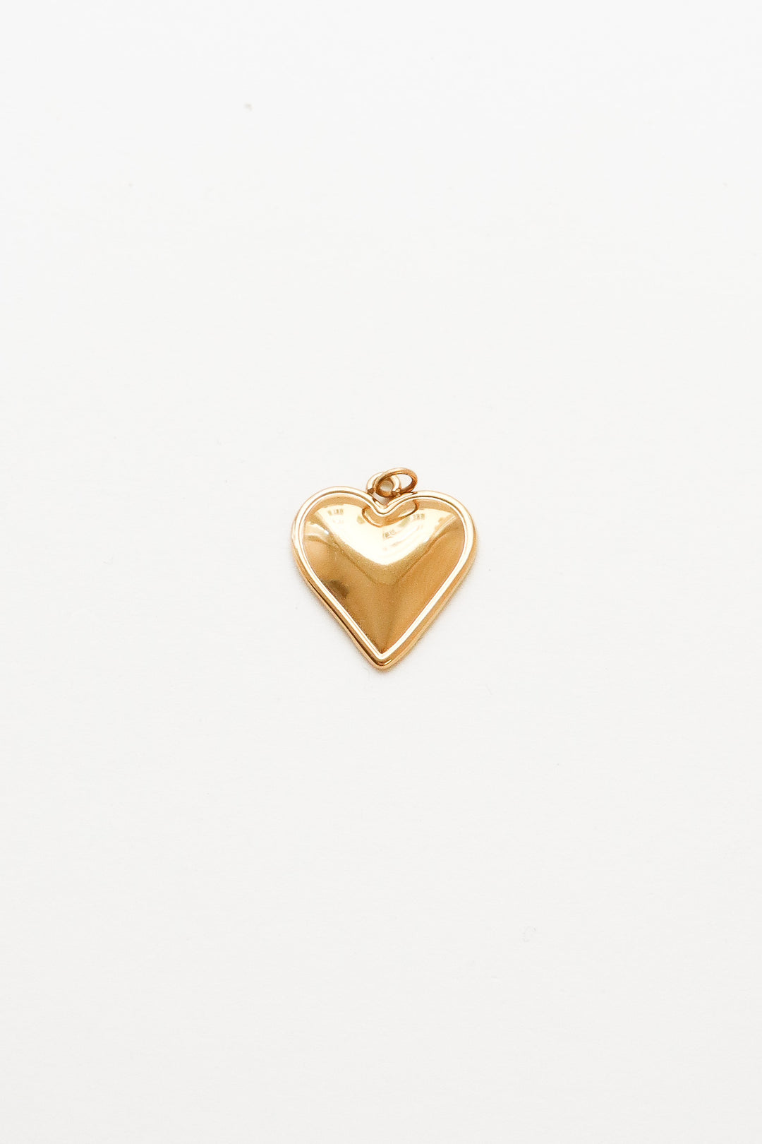 Personalized Big Heart Charm - Anhänger (wasserfest)