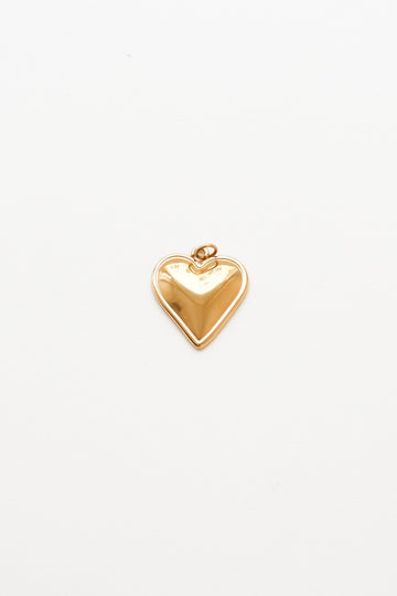 Personalized Big Heart Charm - Anhänger (wasserfest)