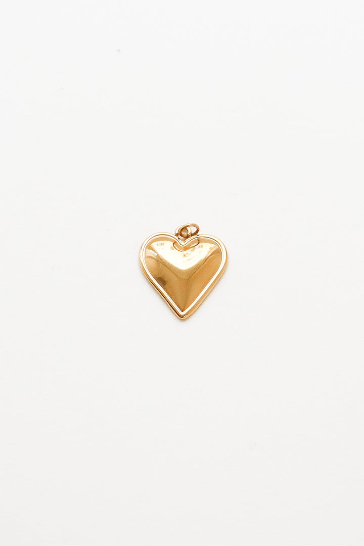 Personalized Big Heart Charm - Anhänger (wasserfest)