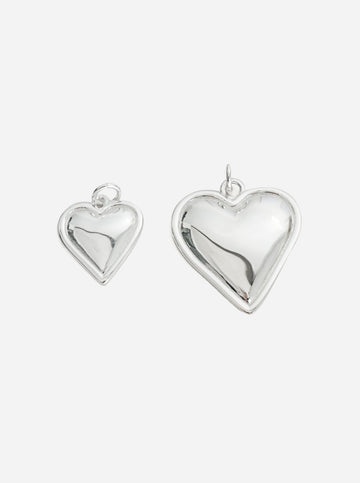 Personalized Big Heart Charm - Anhänger (wasserfest)