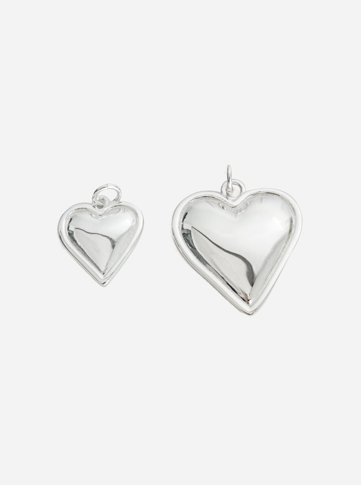 Personalized Big Heart Charm - Anhänger (wasserfest)