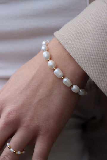 Big Sonia Pearl Bracelet - Armband (wasserfest)