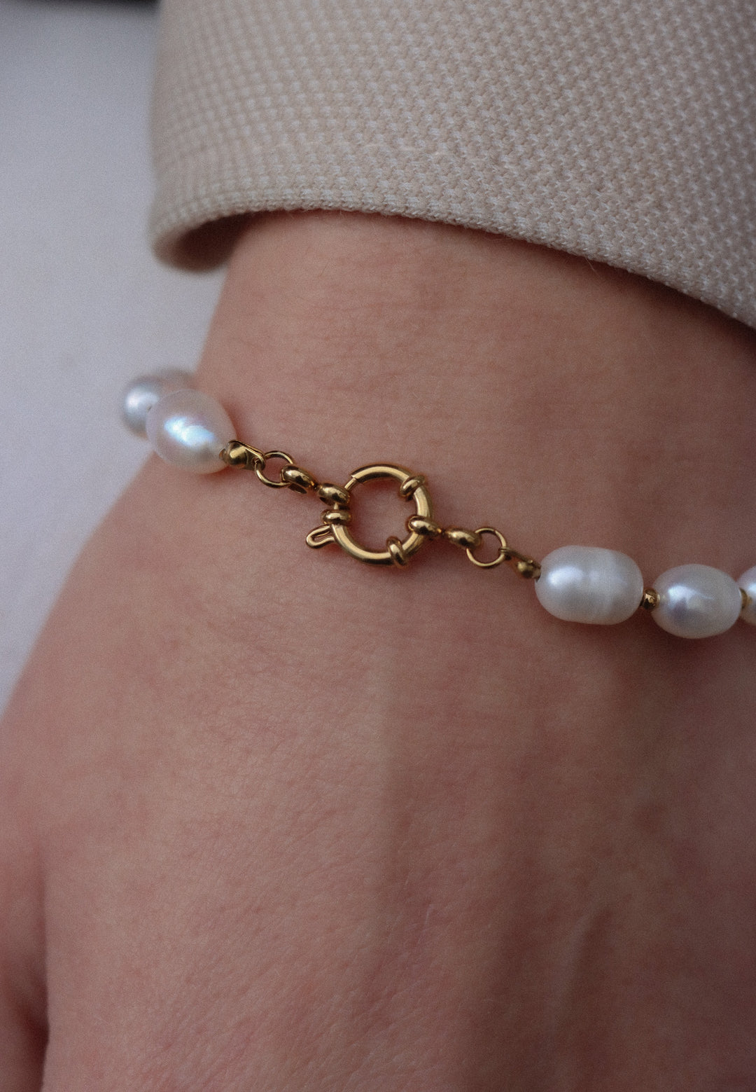 Big Sonia Pearl Bracelet - Armband (wasserfest)