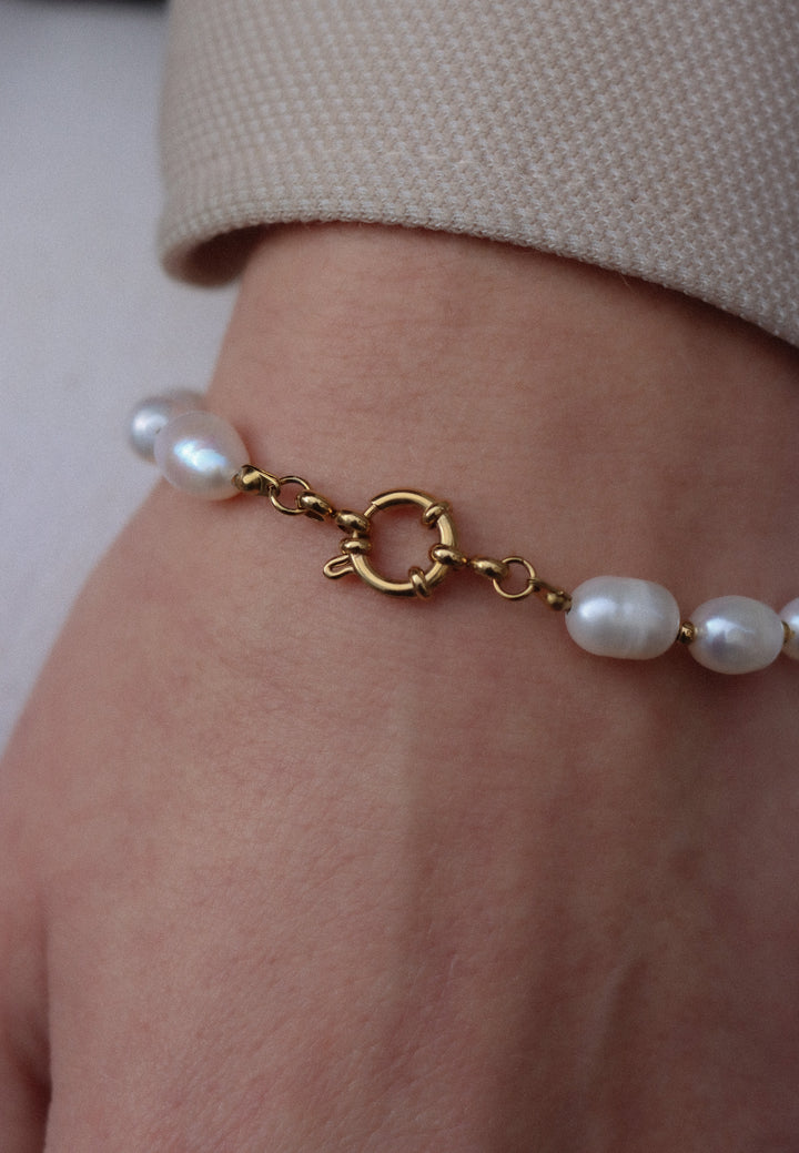 Big Sonia Pearl Bracelet - Armband (wasserfest)