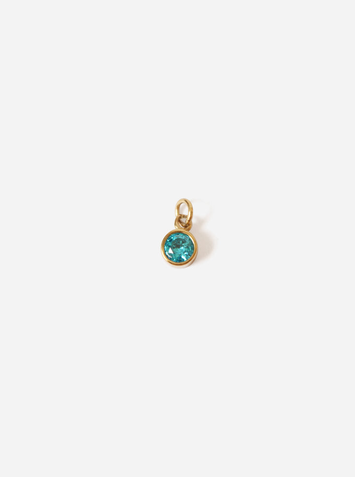 Personalized Birthstone Charm - Anhänger (wasserfest)
