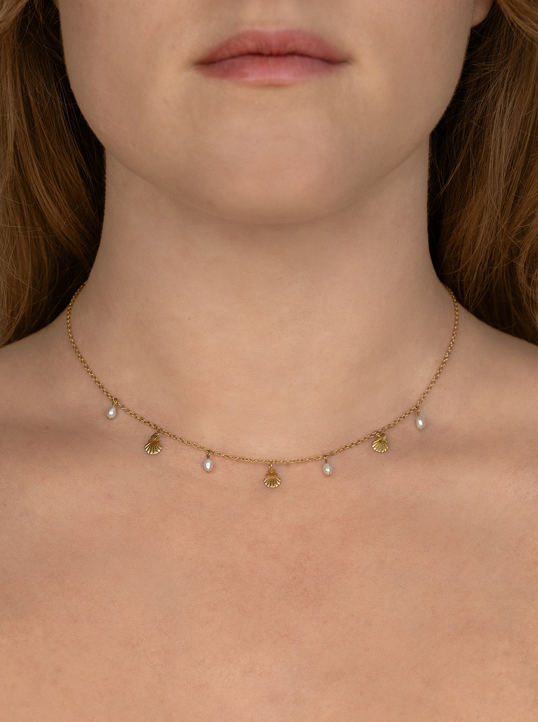 Boho Sonia Shells Necklace - Halskette (wasserfest)
