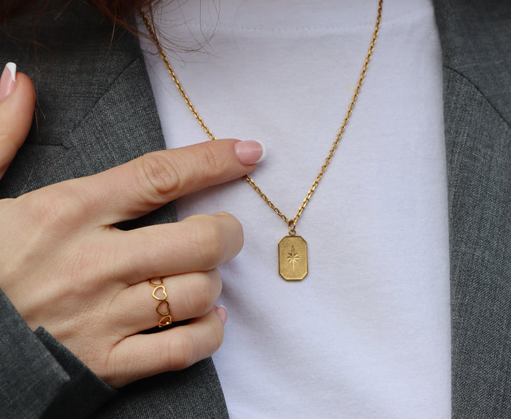 Basic Bold Chain Necklace - Halskette (wasserfest)