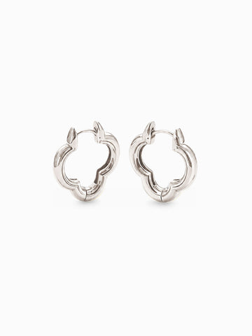 Bold Clover Hoop - Creolen (wasserfest)