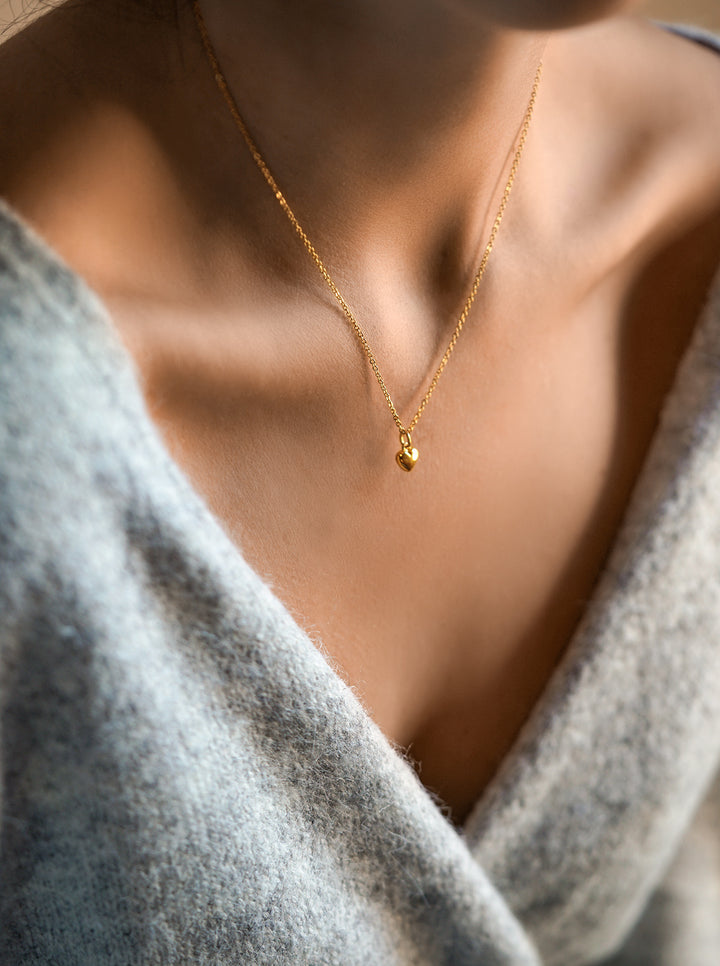 Bold Heart Necklace - Halskette (wasserfest)