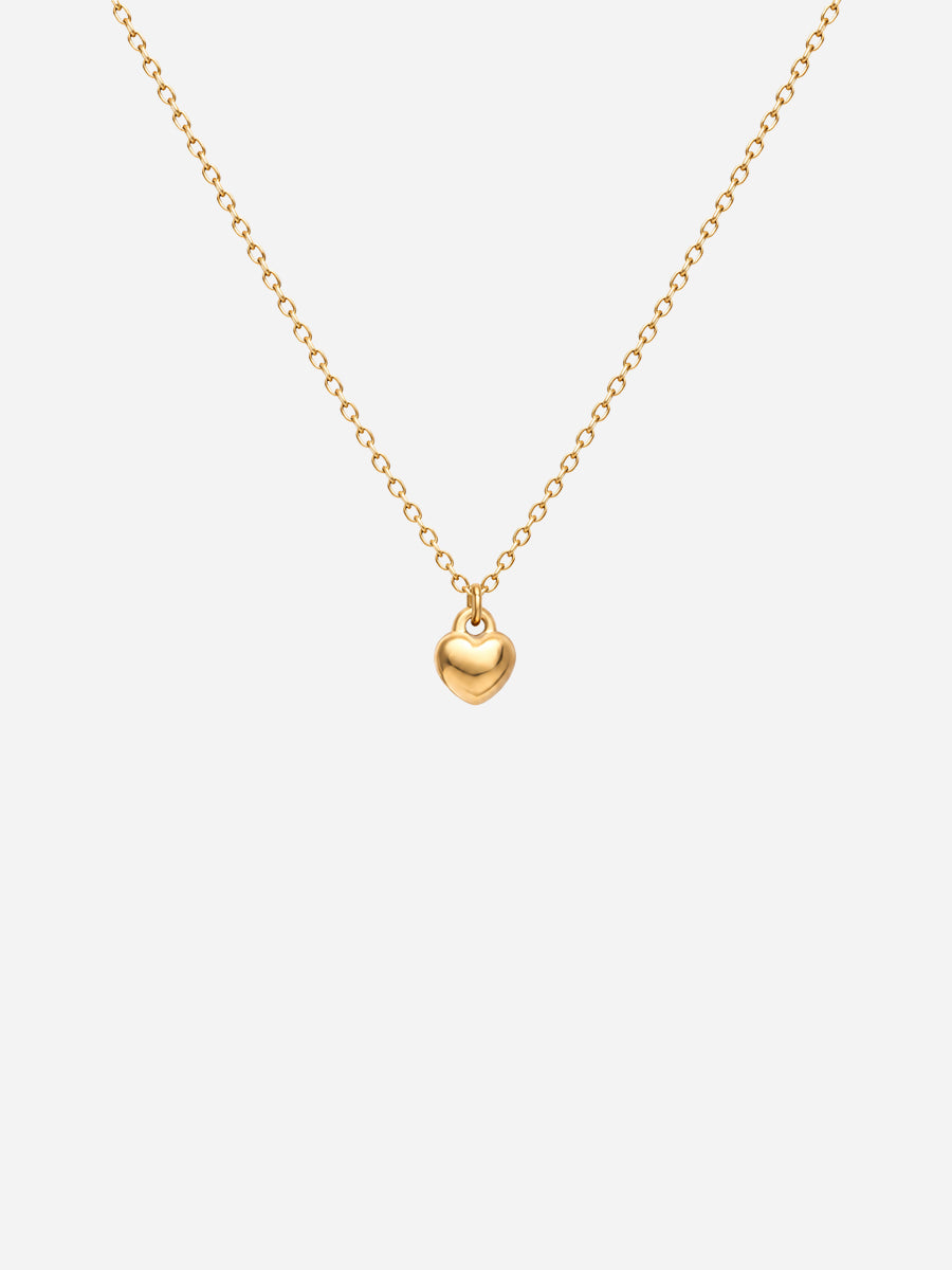 Bold Heart Necklace - Halskette (wasserfest)