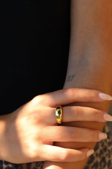 Bold Lu Ring - Fingerring (wasserfest)