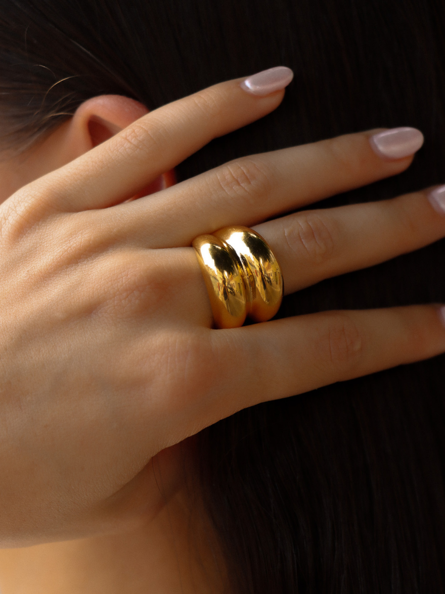 Bold Elle Ring - Fingerring (wasserfest)