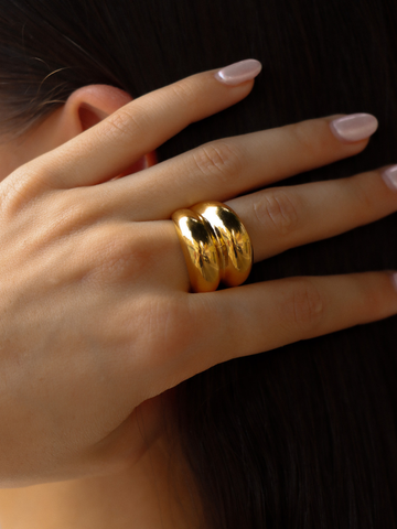 Bold Elle Ring - Fingerring (wasserfest)